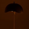 Lampe Métal/Marbre Noir