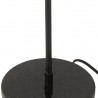 Lampe Métal/Marbre Noir