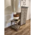 Lampe Louzieh h.89cm Ambre