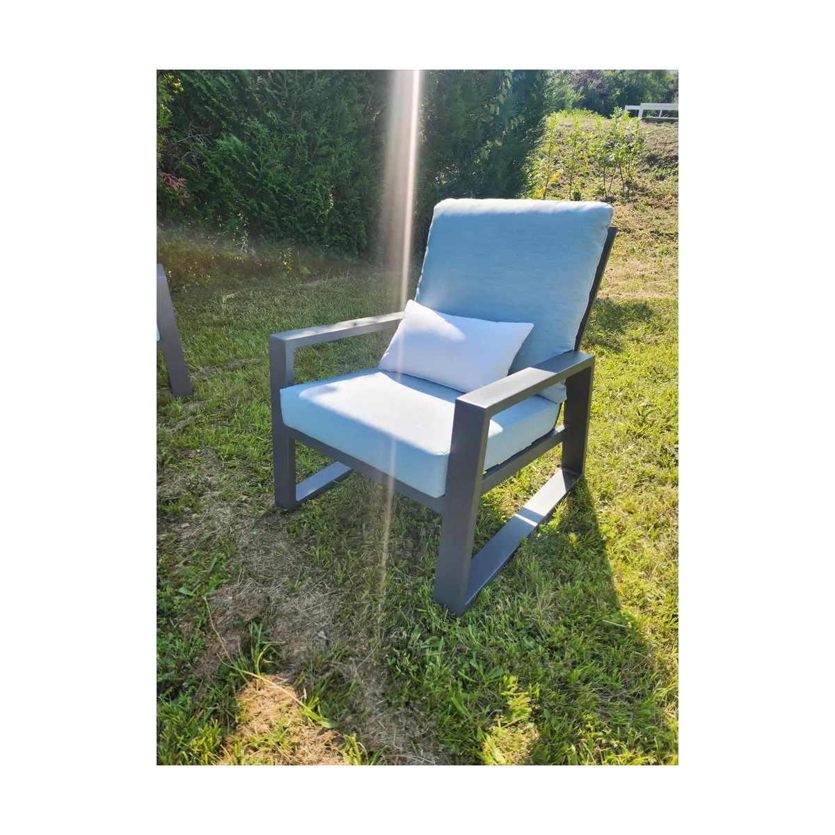 Fauteuil Lagos Bleu