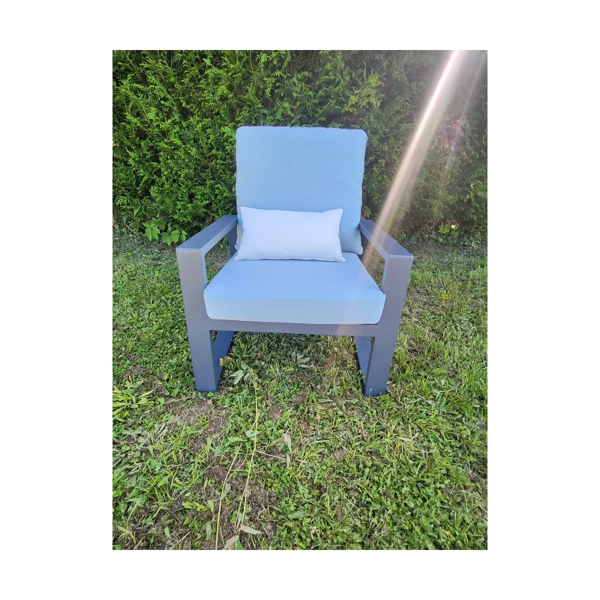 Fauteuil Lagos Bleu