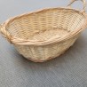 Corbeille Ovale Eclisse Blanche 32x22