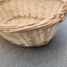 Corbeille Ovale Eclisse Blanche 32x22