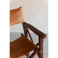 Fauteuil Cinéma Pliable Bois et Cuir