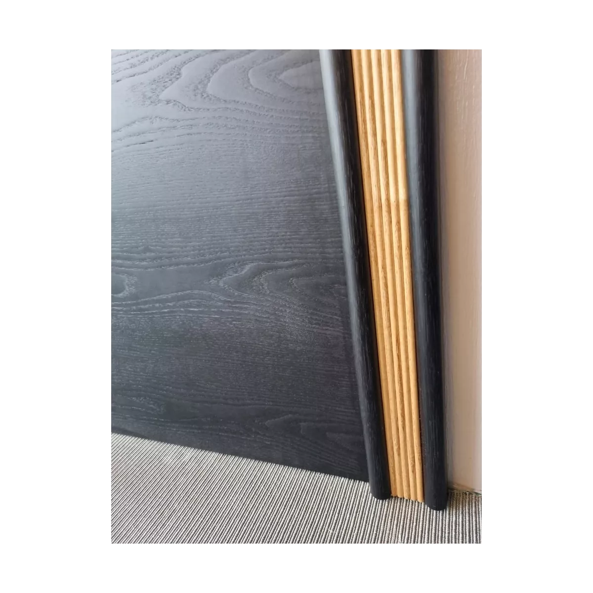 Tête de Lit Sendai Noir/Aréna 160