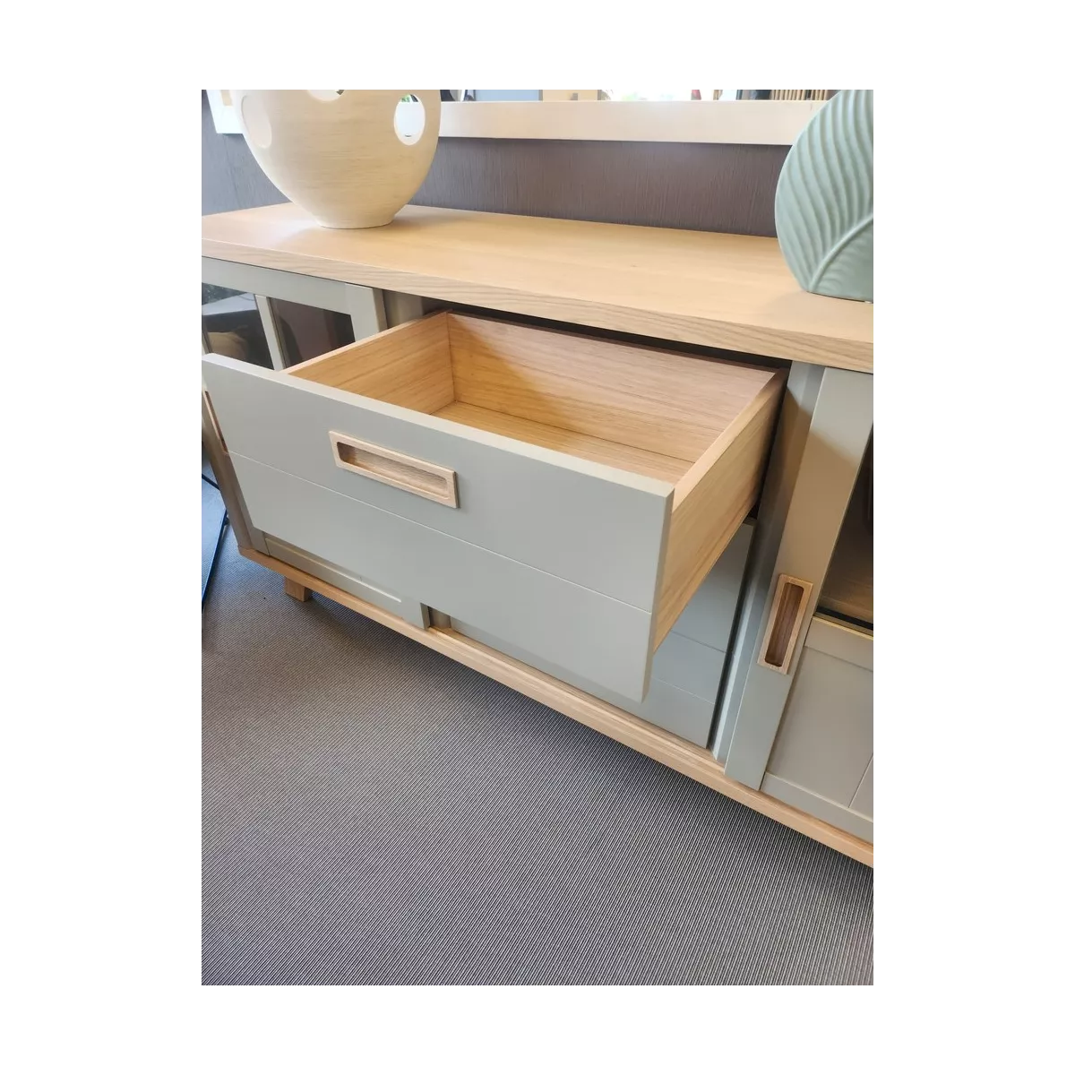 Bahut Sesame 192 cm Tilleul