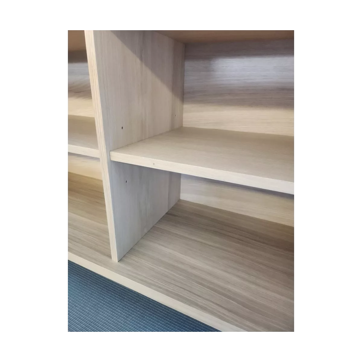 Bibliothèque basse Sesame 160 cm Noir