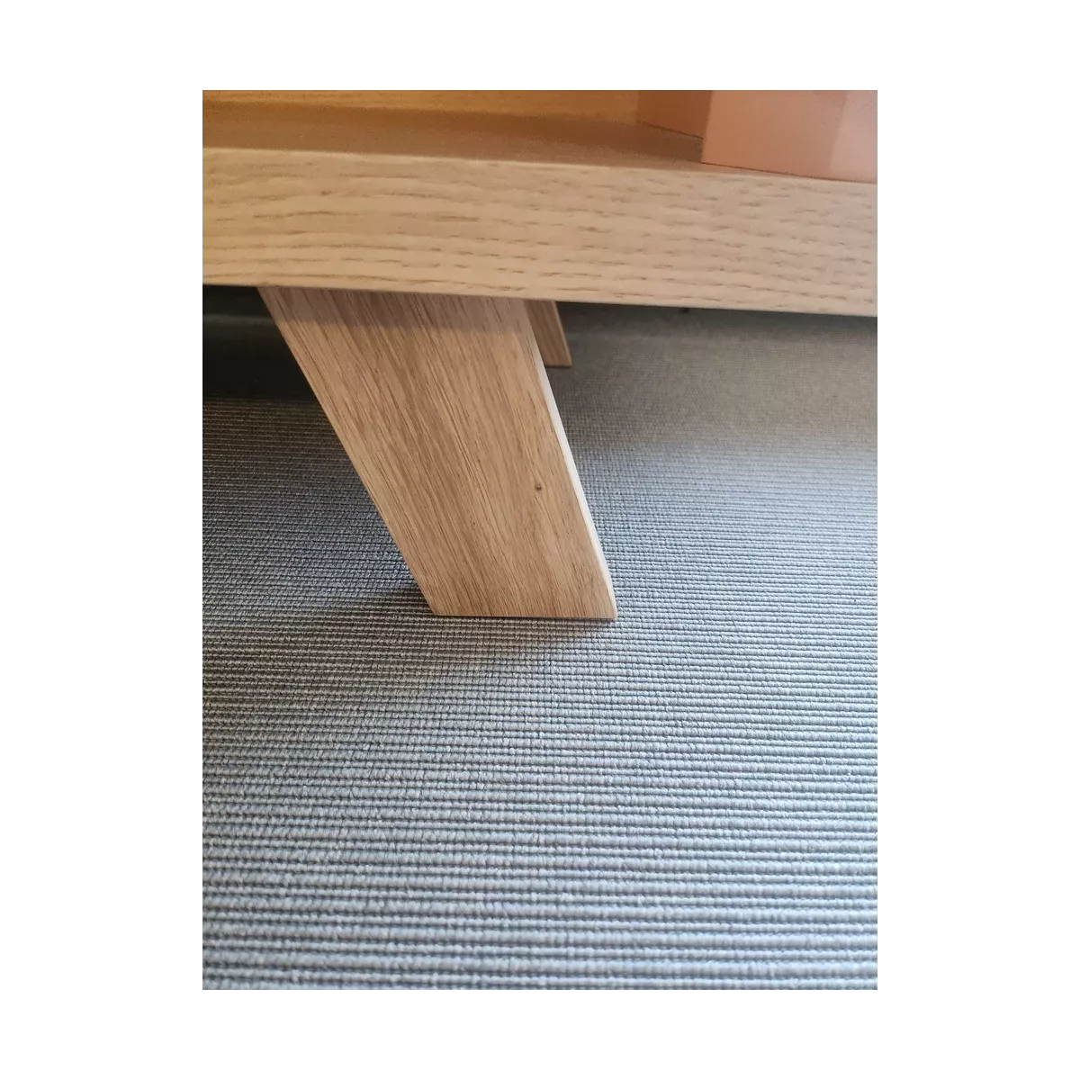 Bibliothèque basse Sesame 160 cm Noir