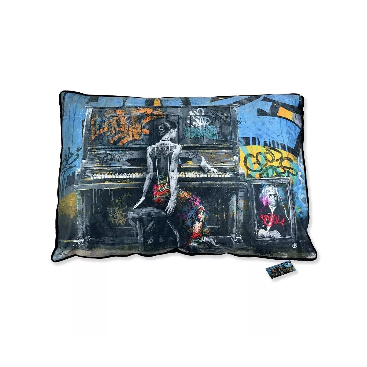 Coussin La Pianiste et La Colombe Romaric 40x60