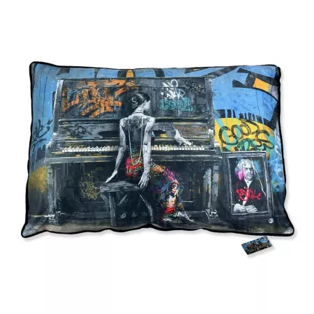 Coussin La Pianiste et La Colombe Romaric 40x60