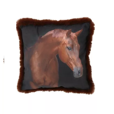 Coussin Cheval Droit 40x40