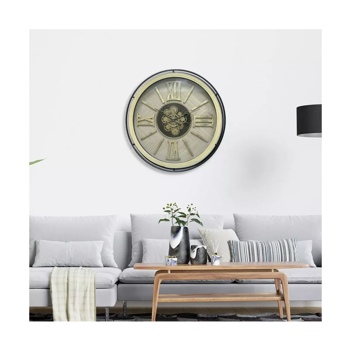 Horloge à Engrenage Léon 87x87