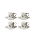 Série de 4 Tasses à Café Renne GM