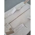 Pouf en Rotin Kos Nogal