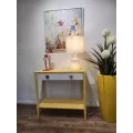 Vase Résine Konus Jaune h.75