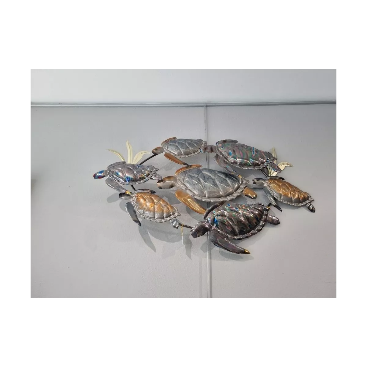 Déco Murale Métal Tortues