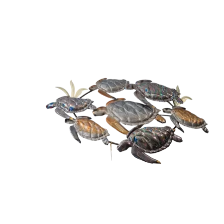 Déco Murale Métal Tortues