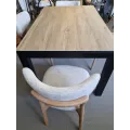 Table Tokio 140cm en Céramique Effet Bois