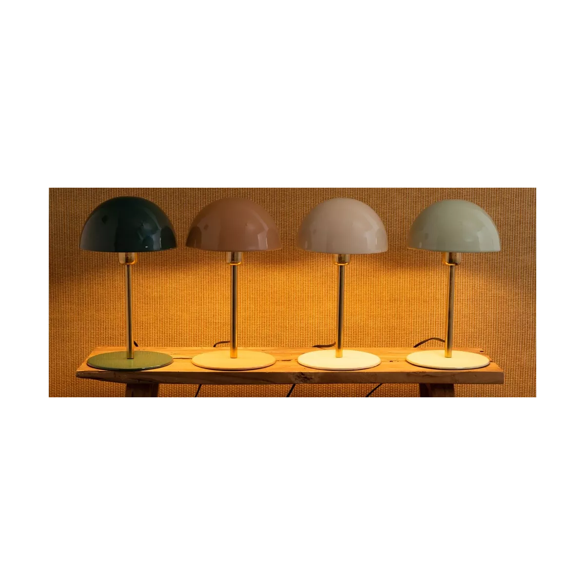 Lampe Champignon Vert forêt h36