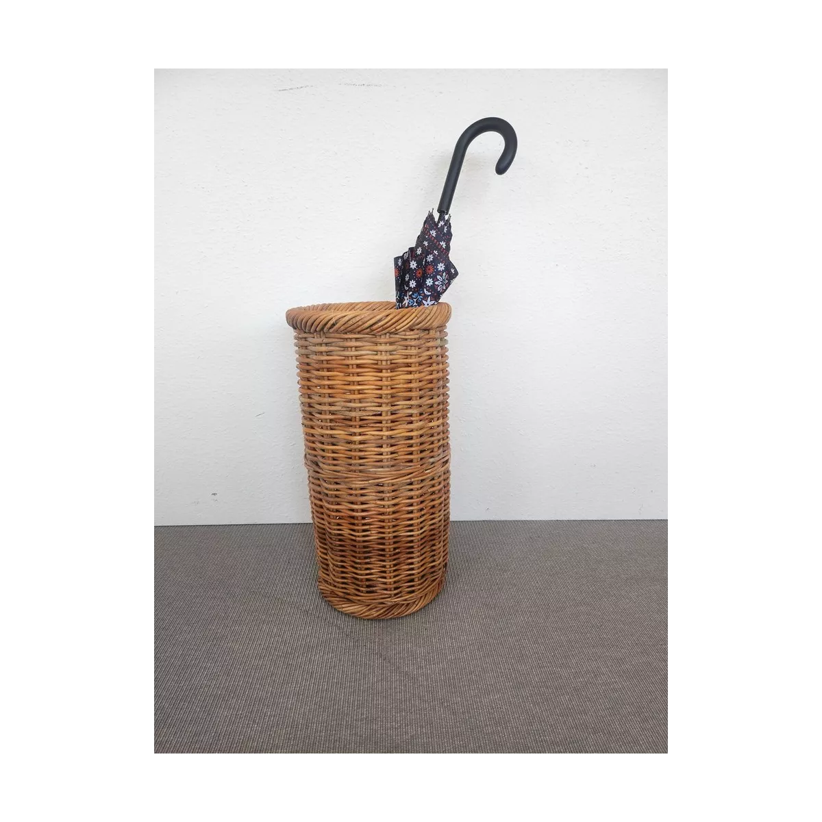 Porte Parapluie Rotin Naturel