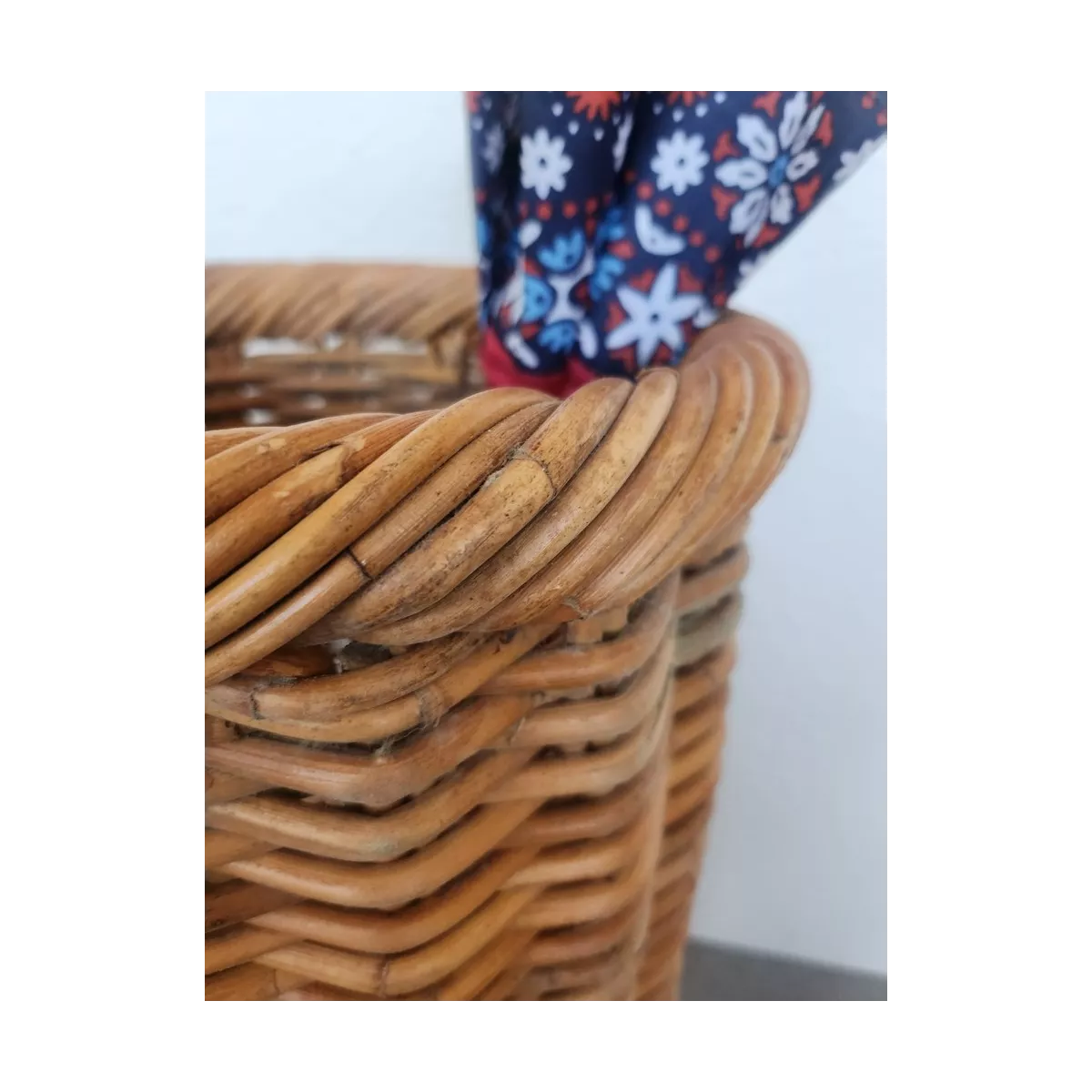 Porte Parapluie Rotin Naturel