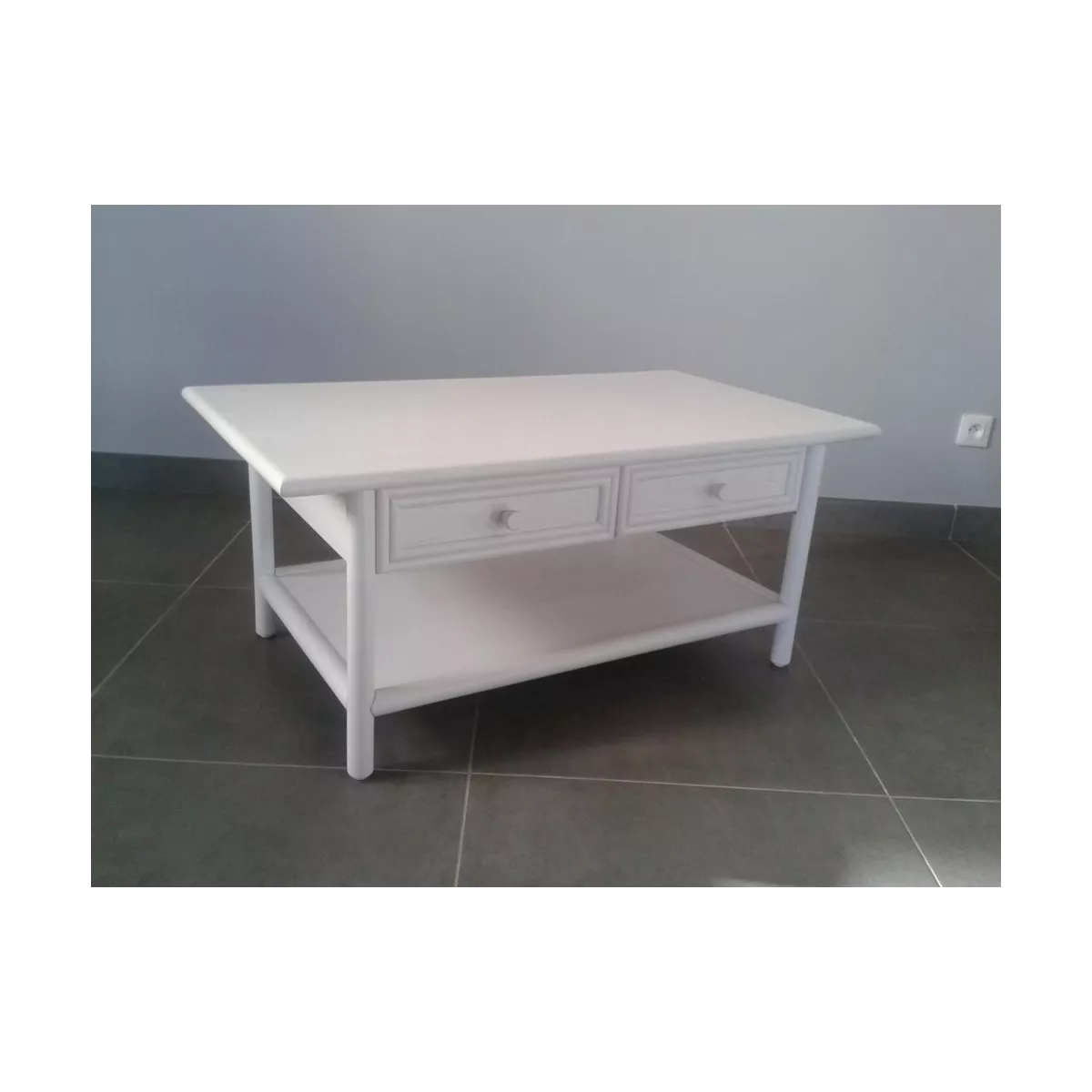 Table Basse Caracas Blanche
