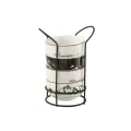 Coffret 4 Bols sur socle Montagne Ski