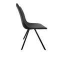 Chaise Happy Simili Wicker Noir