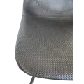Chaise Happy Simili Wicker Noir