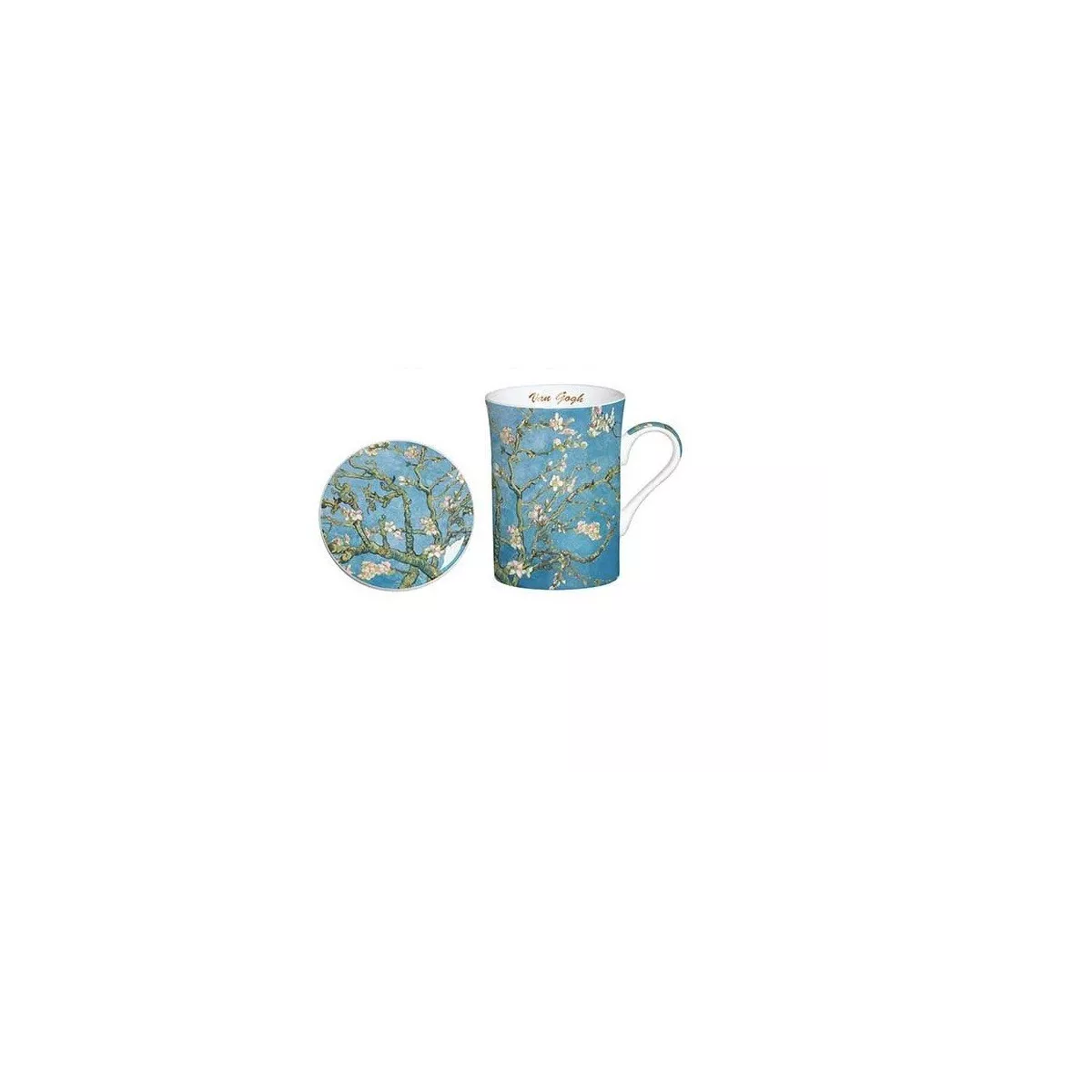 Coffret 1 Tisanière Les Amandiers Van Gogh Bleu