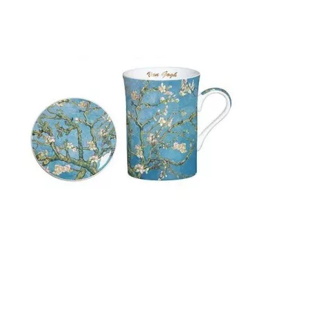 Coffret 1 Tisanière Les Amandiers Van Gogh Bleu