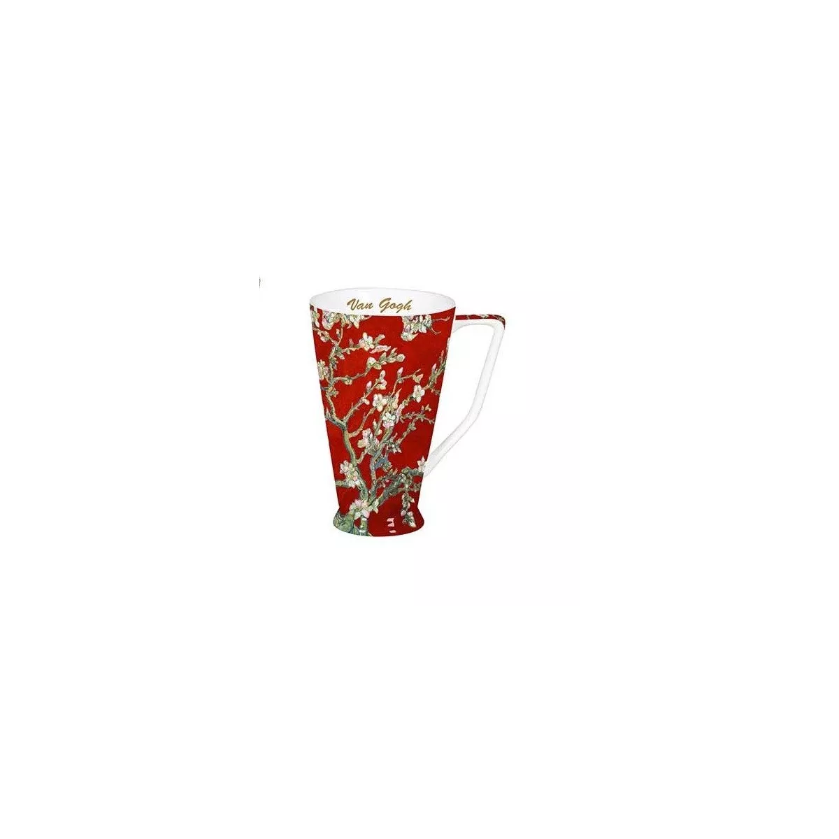 Coffret 1 Mug 500ml Les Amandiers Van Gogh Rouge