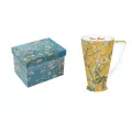 Coffret 1 Mug 500ml Les Amandiers Van Gogh Jaune