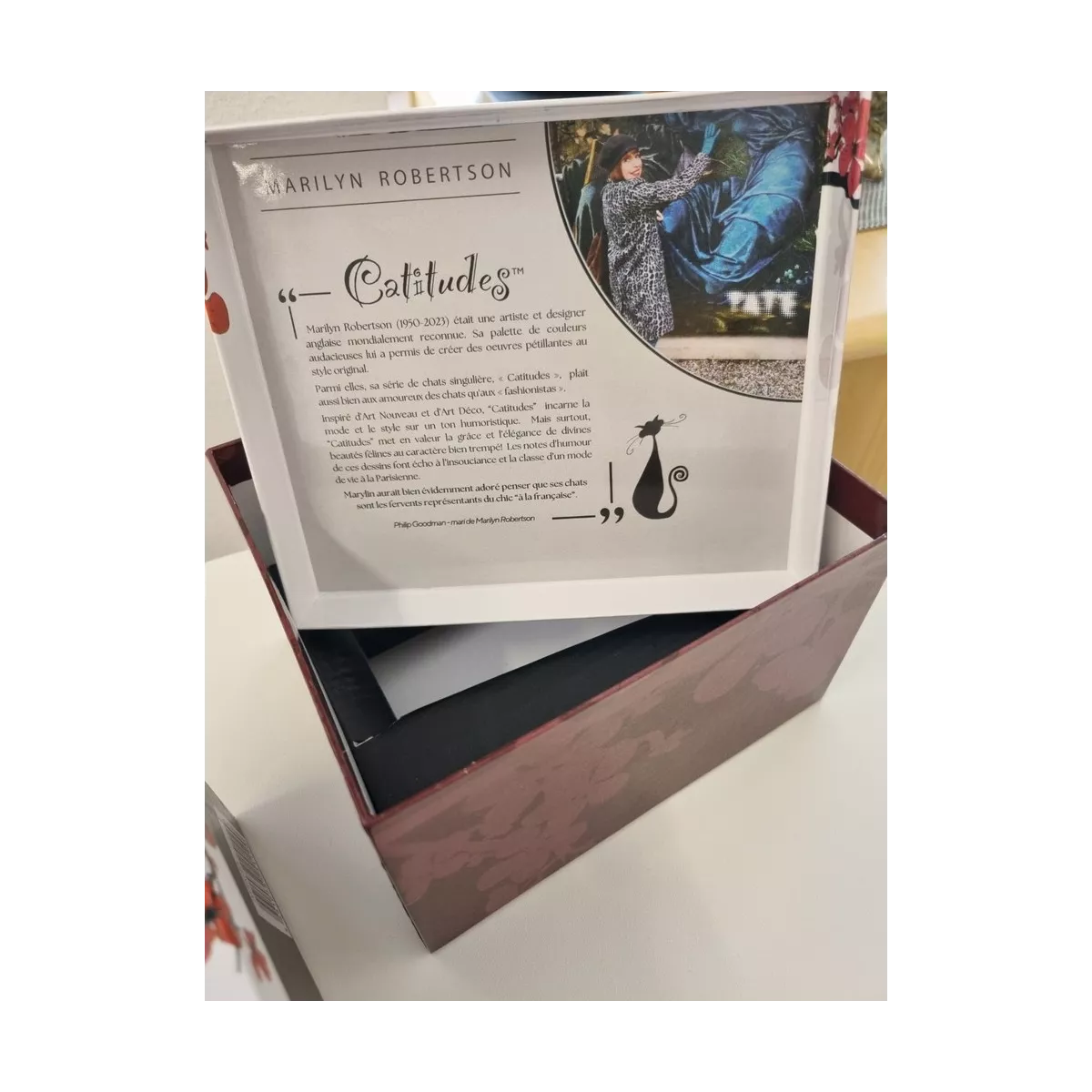 Coffret 1 Mug 500ml Chat Marilyn Robertson