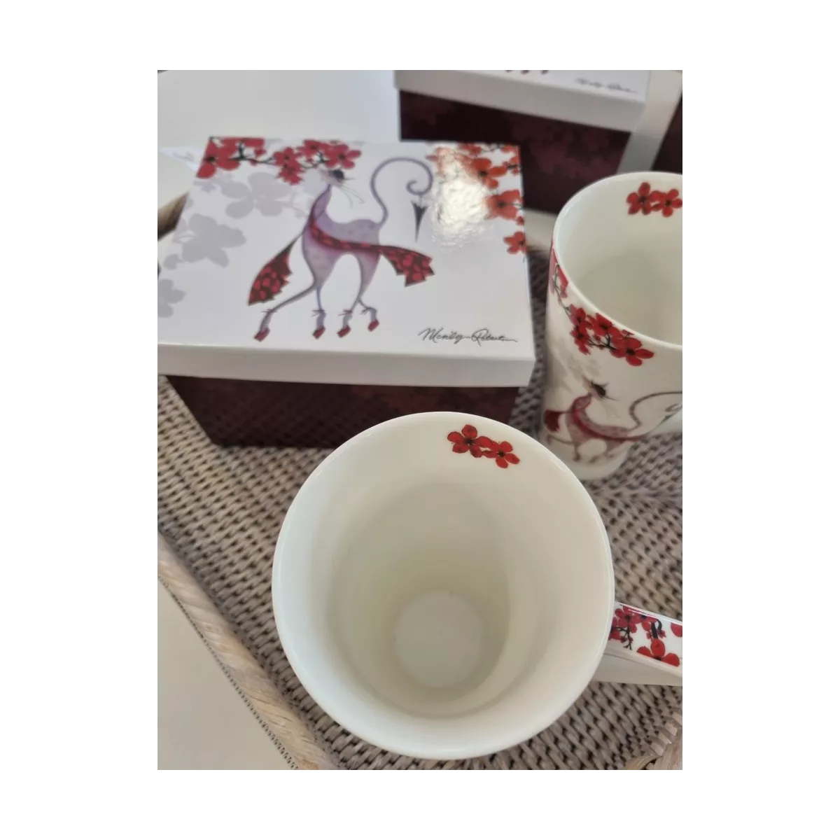 Coffret 1 Mug 500ml Chat Marilyn Robertson