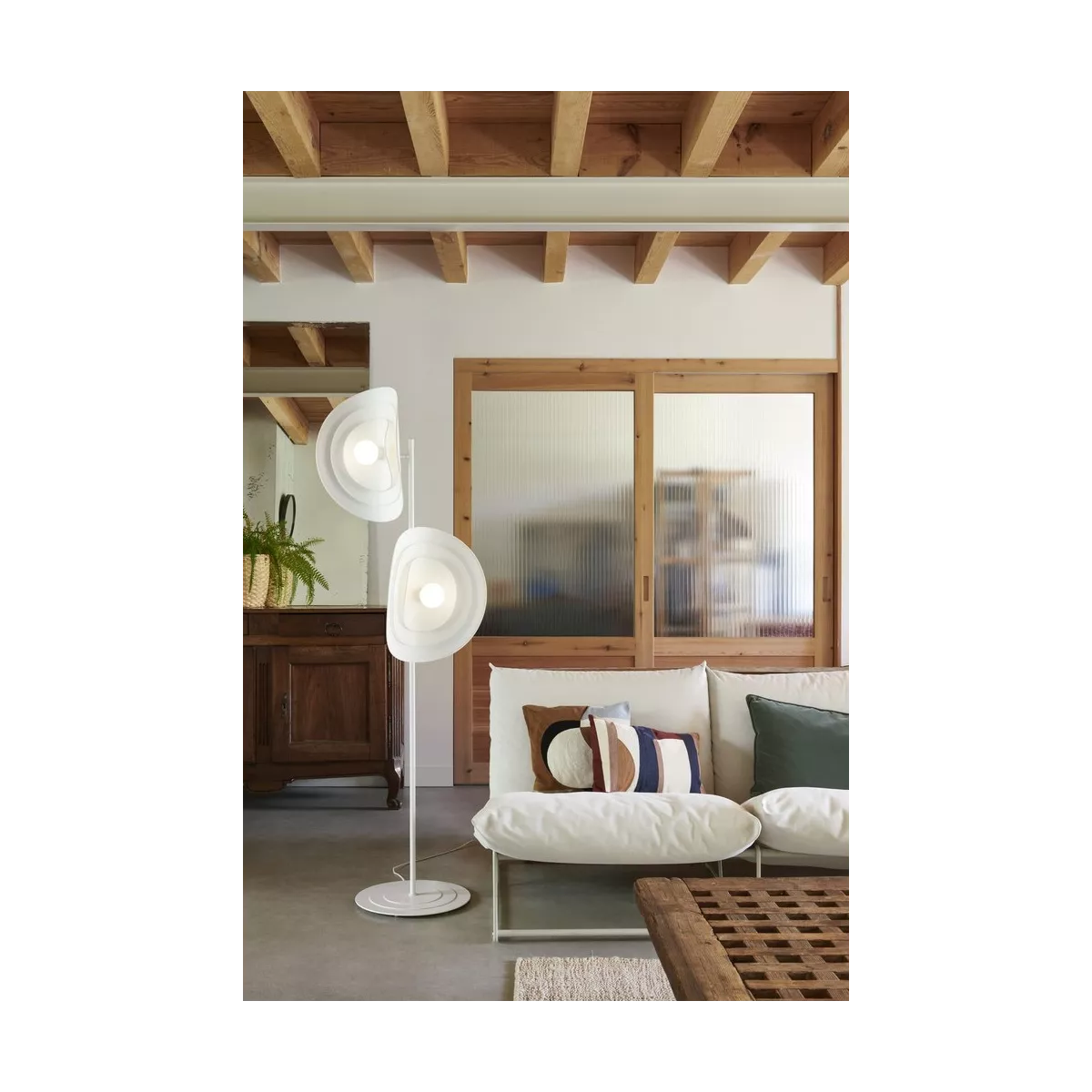 Lampadaire Selenitis h180