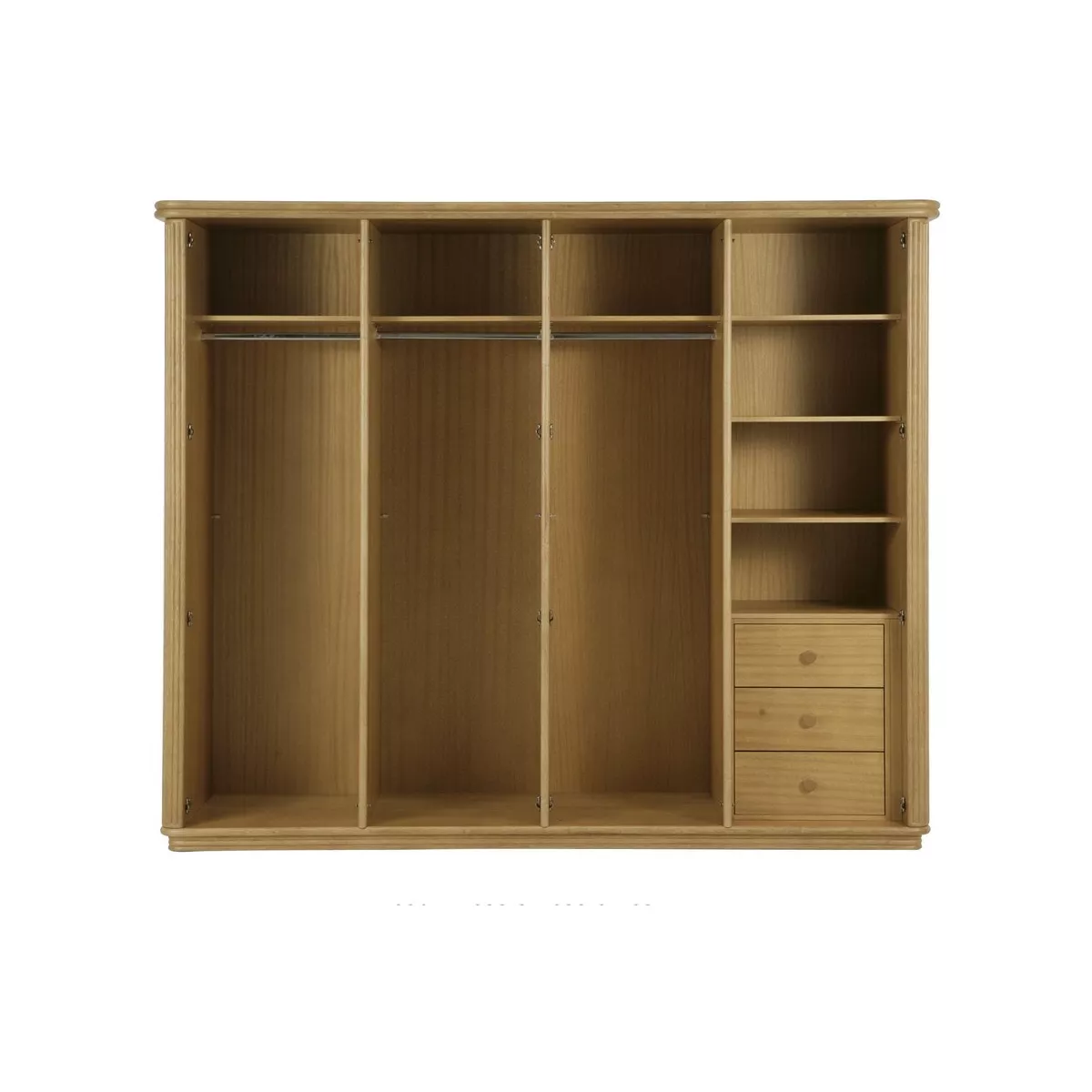 Armoire Tortola 4 portes Charnières