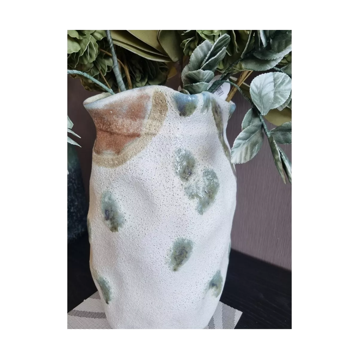 Vase Lune Porcelaine h.46cm