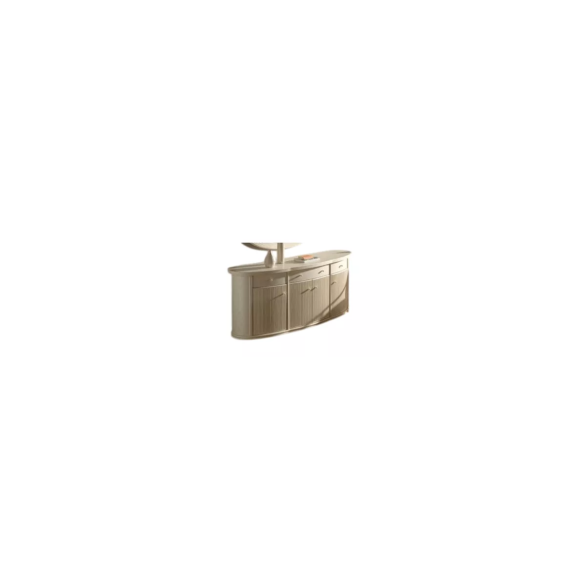 Bahut Kos 214 cm 4 Portes Ivoire