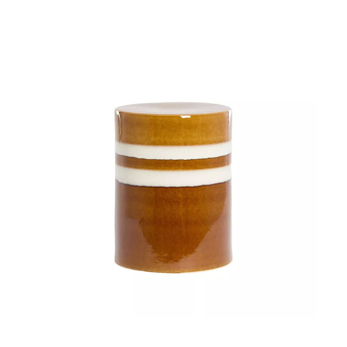Table d'apoint Mooca 33x33 Cognac