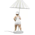 Lampe Becky Beige et blanc H.60cm