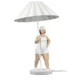 Lampe Becky Beige et blanc H.60cm