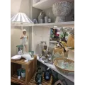 Lampe Becky Beige et blanc H.60cm