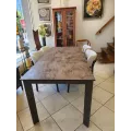 Table Poker 120/180 cm en Céramique Moro