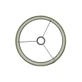 Lampe Washington H36.cm