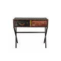 Console Valise 2 Tiroirs 80 cm