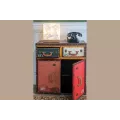 Meuble Valise 2 Portes 2 Tiroirs