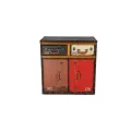 Meuble Valise 2 Portes 2 Tiroirs