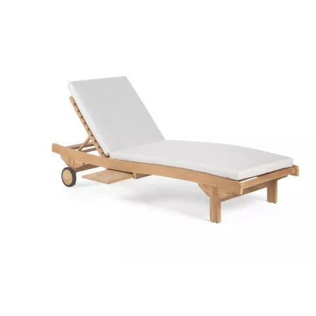 Chaise Longue en Teck Novo