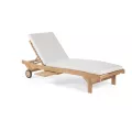 Chaise Longue en Teck Novo